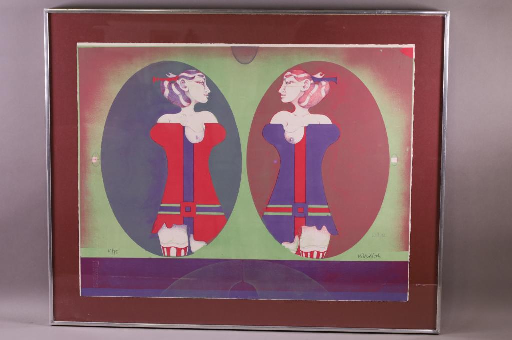 PAUL WUNDERLICH LITHOGRAPH (1 of 4)