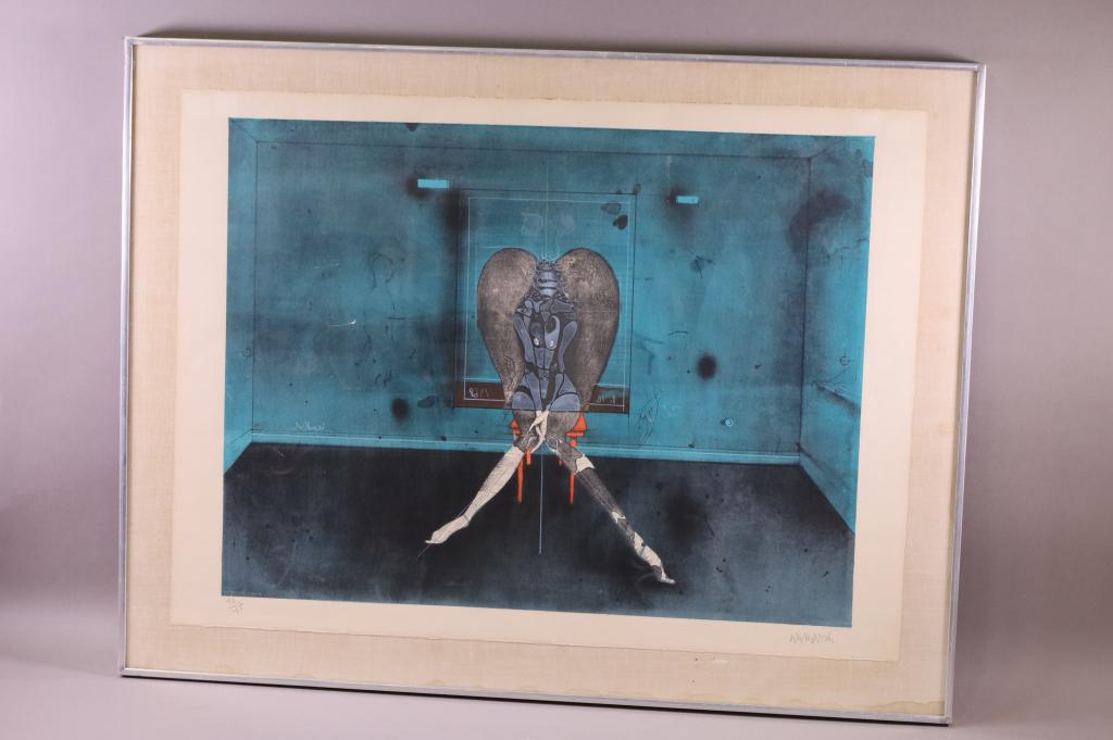 PAUL WUNDERLICH LITHOGRAPH (1 of 4)