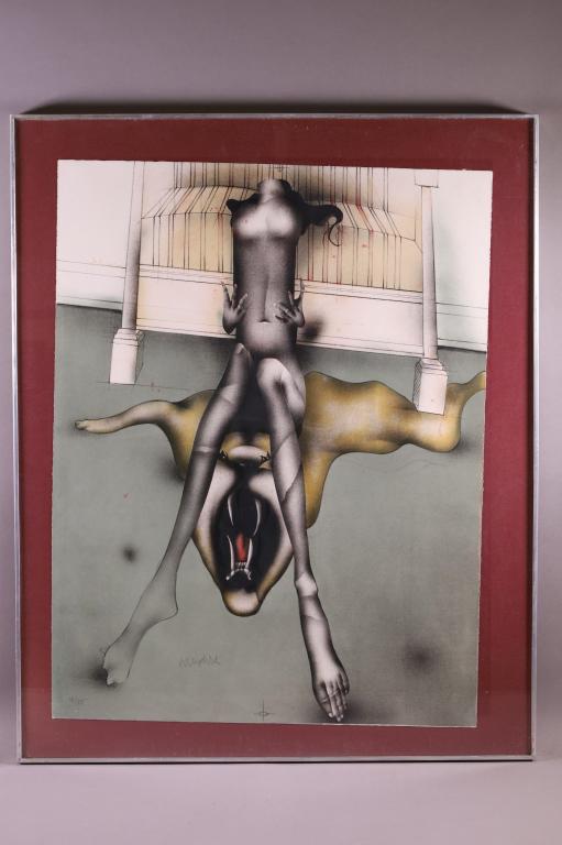 PAUL WANDERLICH LITHOGRAPH (1 of 4)