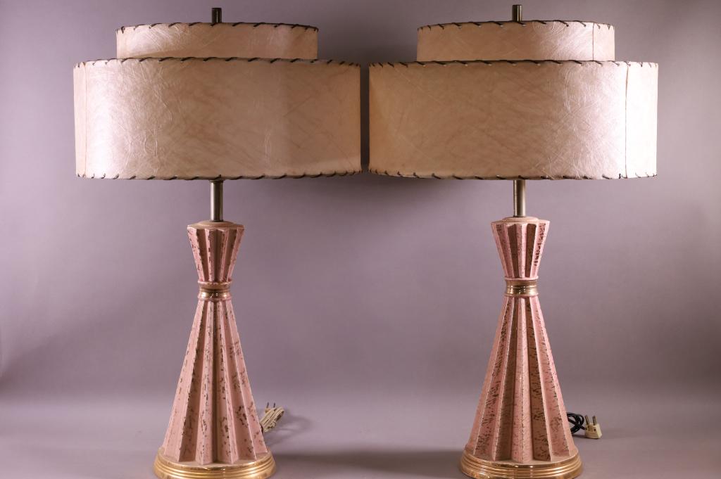 PAIR OF 1950'S TABLE LAMPS (1 of 3)