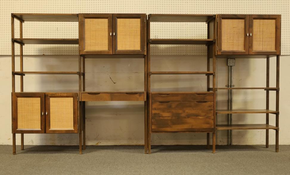 LARGE KOPENHAVN TWO PIECE WALL UNIT (1 of 10)