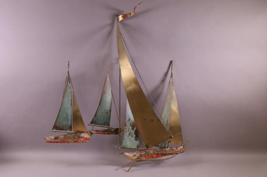 CURTIS JERE WALL SCULPTURE (1 of 4)