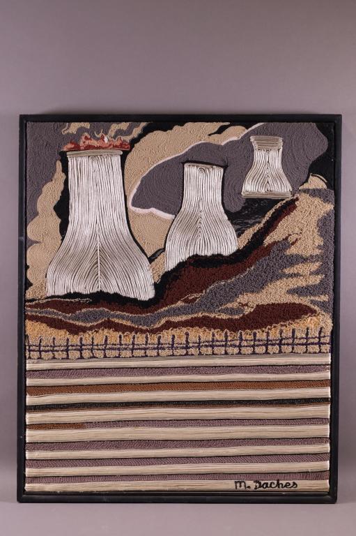 MAX DACHES FRAMED TAPESTRY (1 of 3)