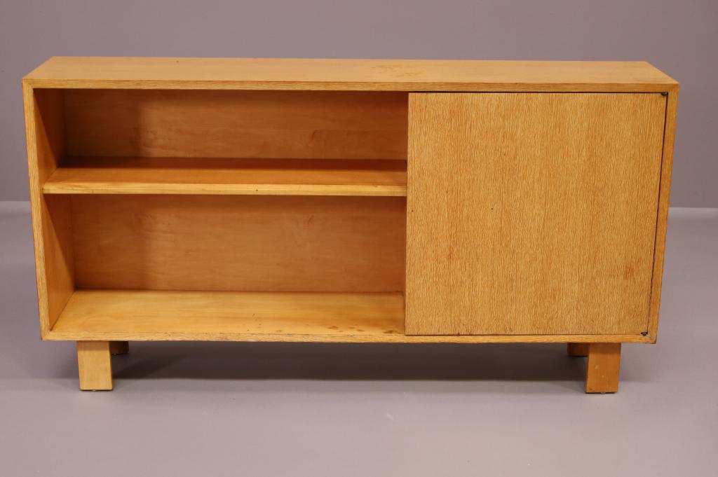 GEORGE NELSON SINGLE DOOR LOW BOOKCASE (1 of 4)