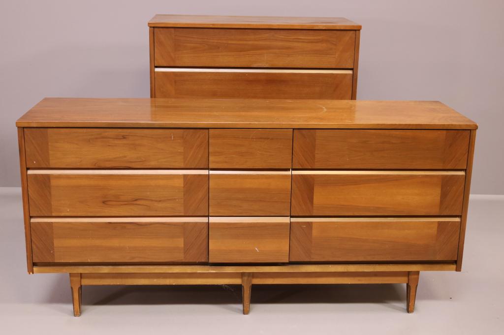 MID CENTURY MODERN DRESSER & HIGHBOY (1 of 10)