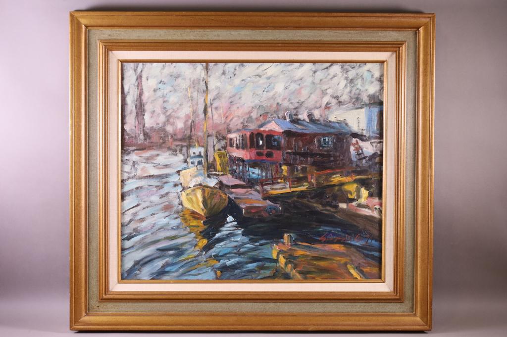 MARCO SASSONE ABSTRACT PAINTING (1 of 2)