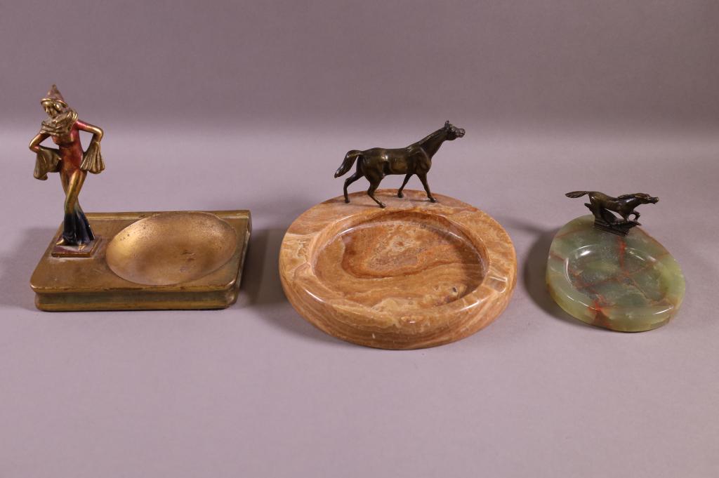 THREE ART DECO TRAYS (1 of 4)