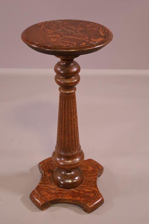 1900'S AM. OAK FERN STAND (1 of 3)