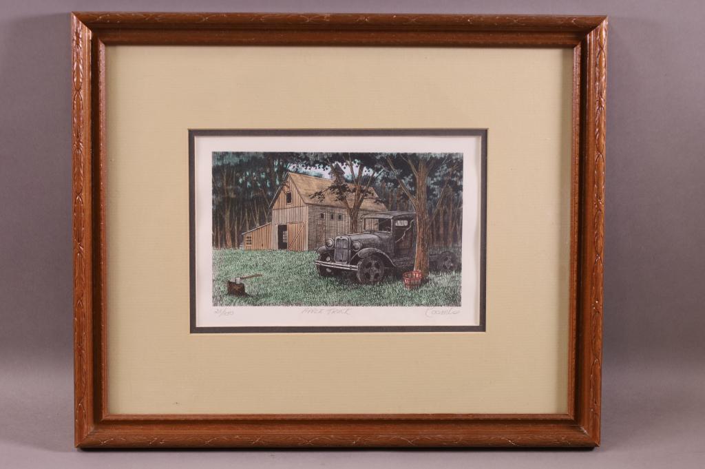 WILLIAM COOMBS LITHOGRAPH (1 of 5)