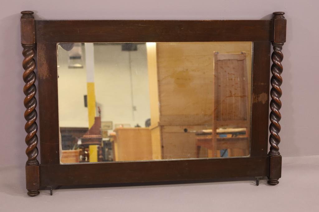 ANTIQUE STICKLEY BROTHERS WALL MIRROR (1 of 5)