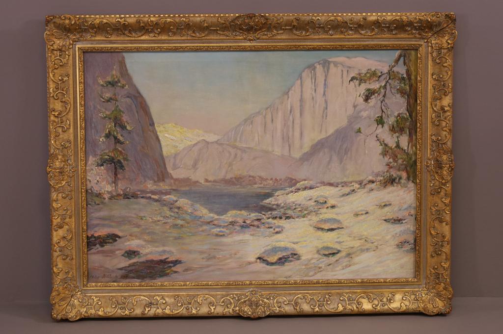 LARGE MILES JEFFERSON EARLY OIL PAINTING (1 of 4)