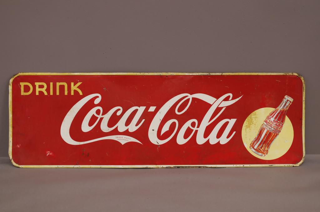 COCA COLA TIN SIGN (1 of 3)