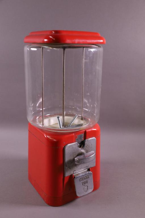 1 CENT ACORN GUMBALL CANDY MACHINE (1 of 4)