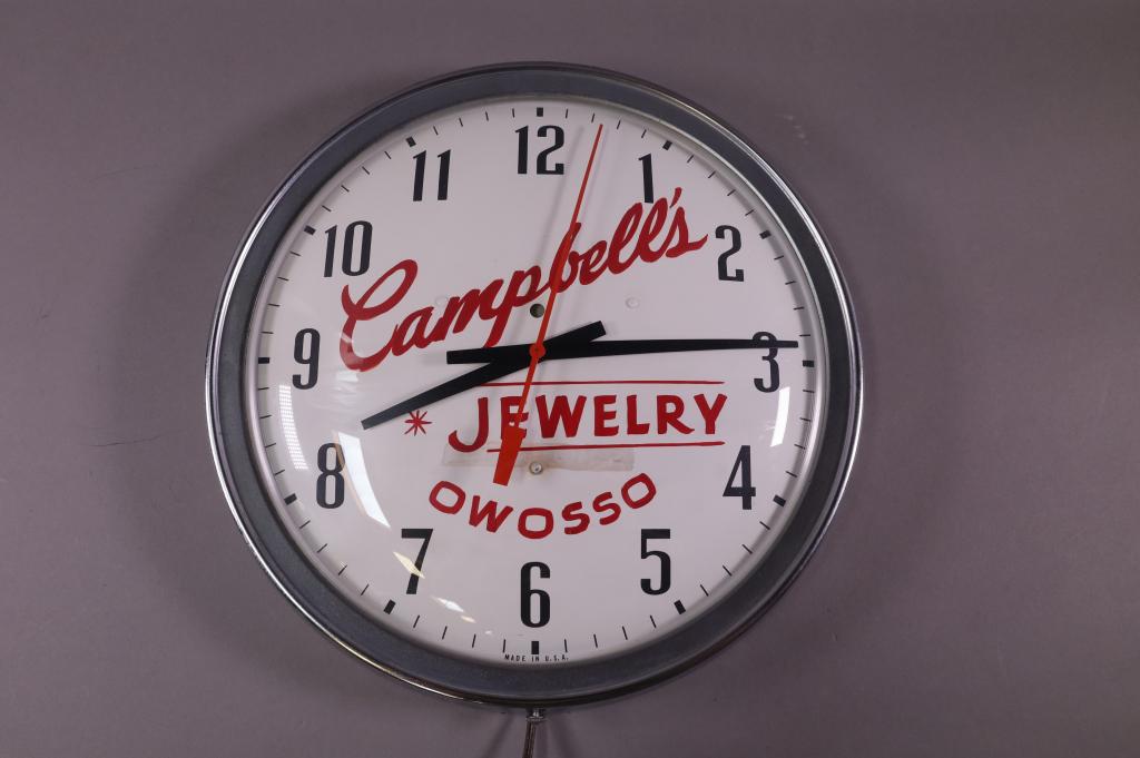 CAMPBELL'S JEWELRY SETH THOMAS ELECTRIC CLOCK (1 of 2)