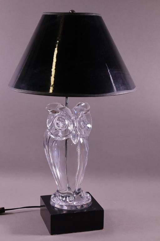 CRYSTAL OWL LAMP (1 of 3)