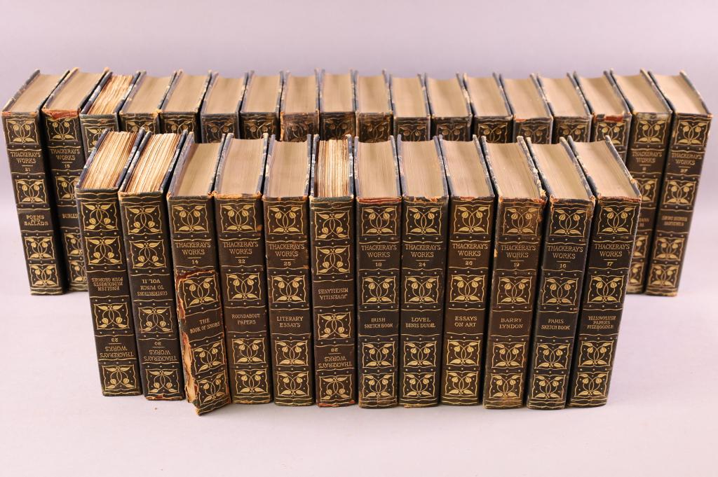 COLLECTION OF LEATHERBOUND BOOKS (1 of 7)