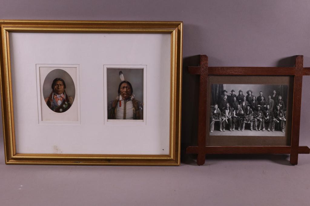 TWO NATIVE AMERICAN WALL HANGINGS (1 of 5)