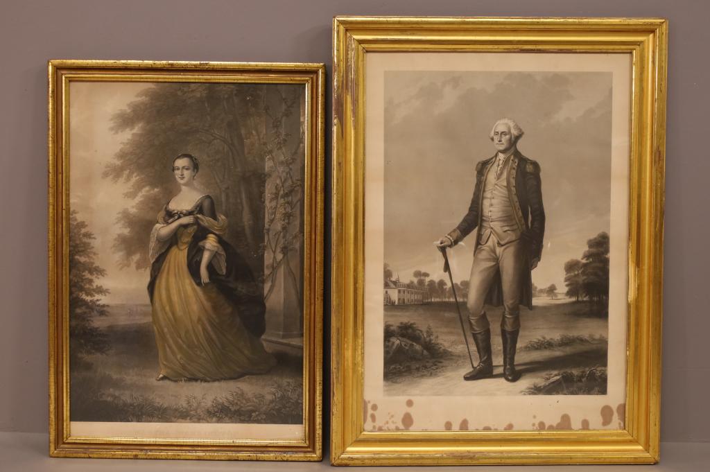 TWO 19TH CENTURY FRAMED PRINTS (1 of 6)