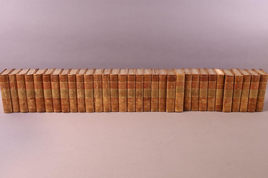 ANTIQUE FRENCH LEATHERBOUND BOOKS (1 of 7)