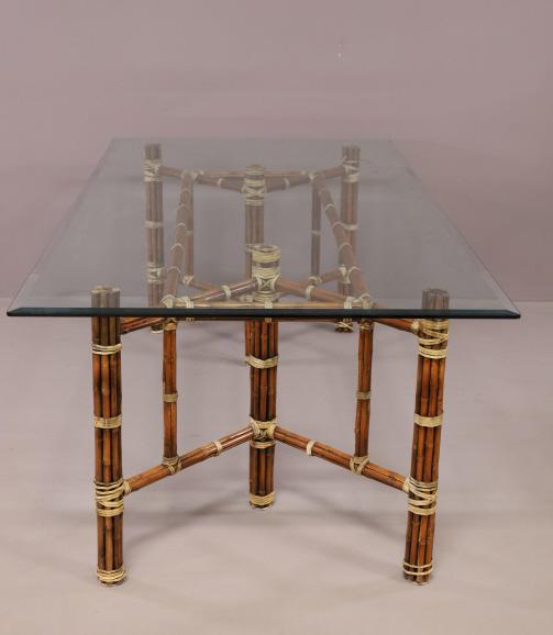 UNSIGNED MCGUIRE DINING ROOM TABLE (1 of 4)