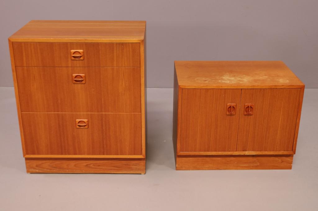 TWO DANISH MODERN CABINETS (1 of 6)