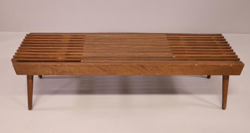MID CENTURY MODERN EXPANDABLE BENCH (1 of 3)