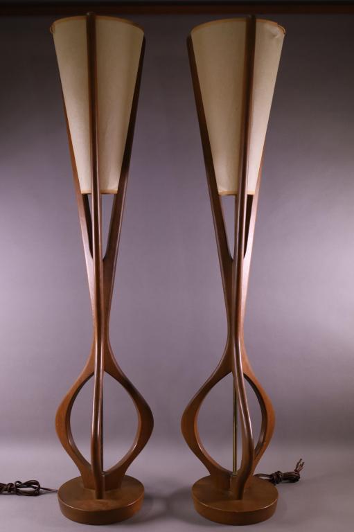 PAIR OF MODELINE FLOOR LAMPS (1 of 6)