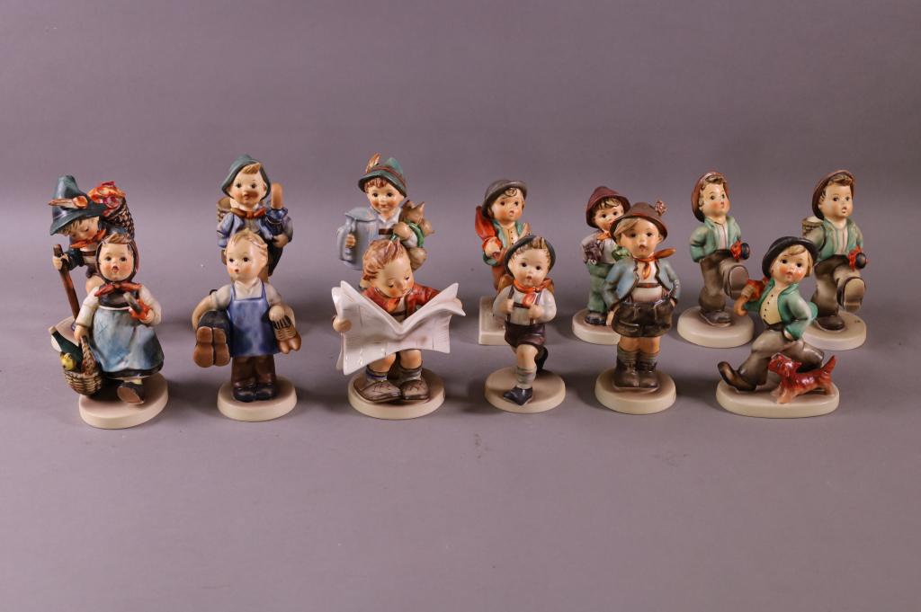 13 HUMMEL FIGURES (1 of 4)