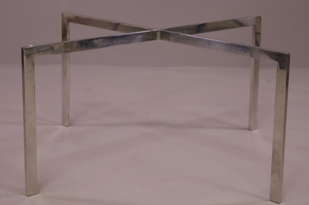 MIES VAN DER ROHE CHROME BARCELONA TABLE BASE (1 of 2)