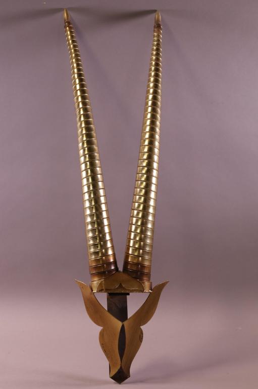 CURTIS JERE "GAZELLE" WALL SCULPTURE (1 of 3)