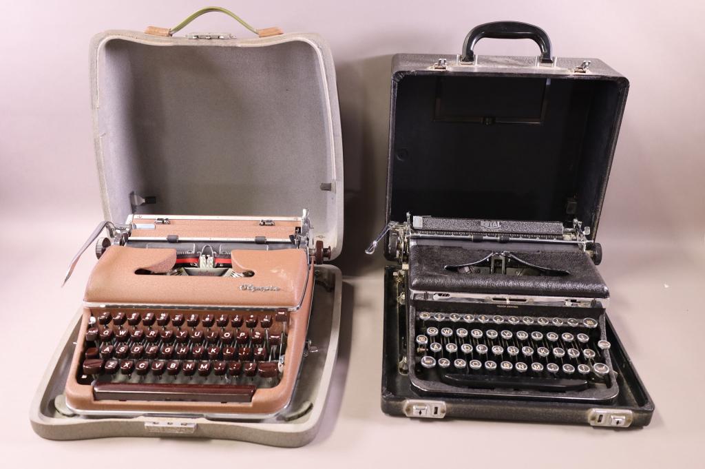 TWO TYPEWRITERS (1 of 4)