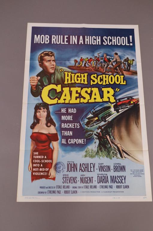 HIGH SCHOOL CAESAR MOVIE POSTER (1 of 4)