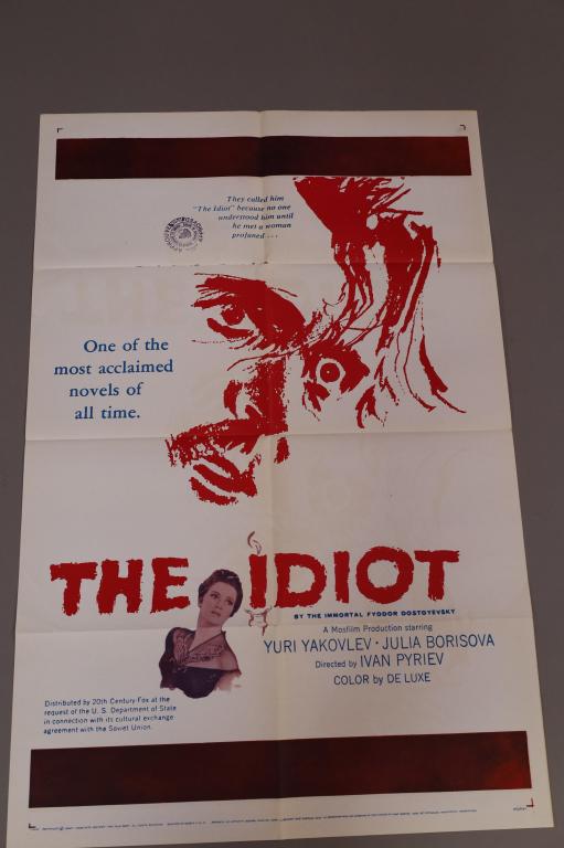 THE IDIOT MOVIE POSTER (1 of 4)