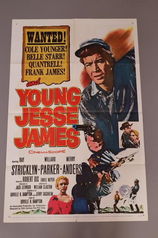 YOUNG JESSE JAMES MOVIE POSTER (1 of 4)