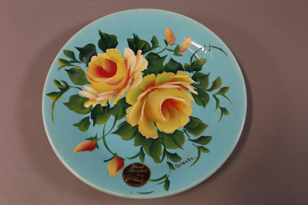 HAND PAINTED BAUER PLATE (1 of 4)