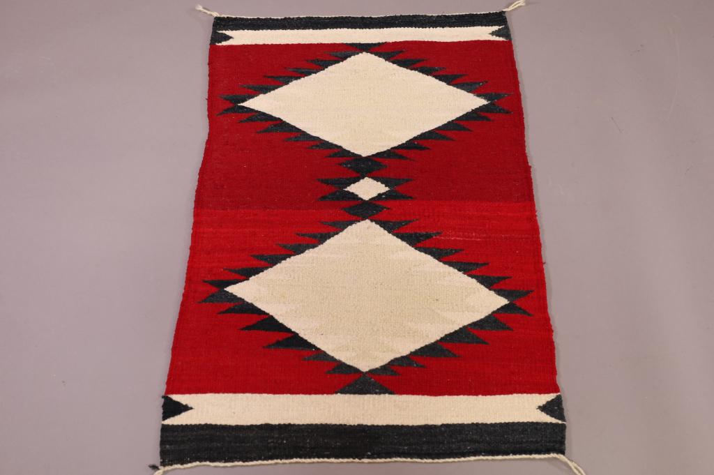 1940s NAVAJO RUG (1 of 3)