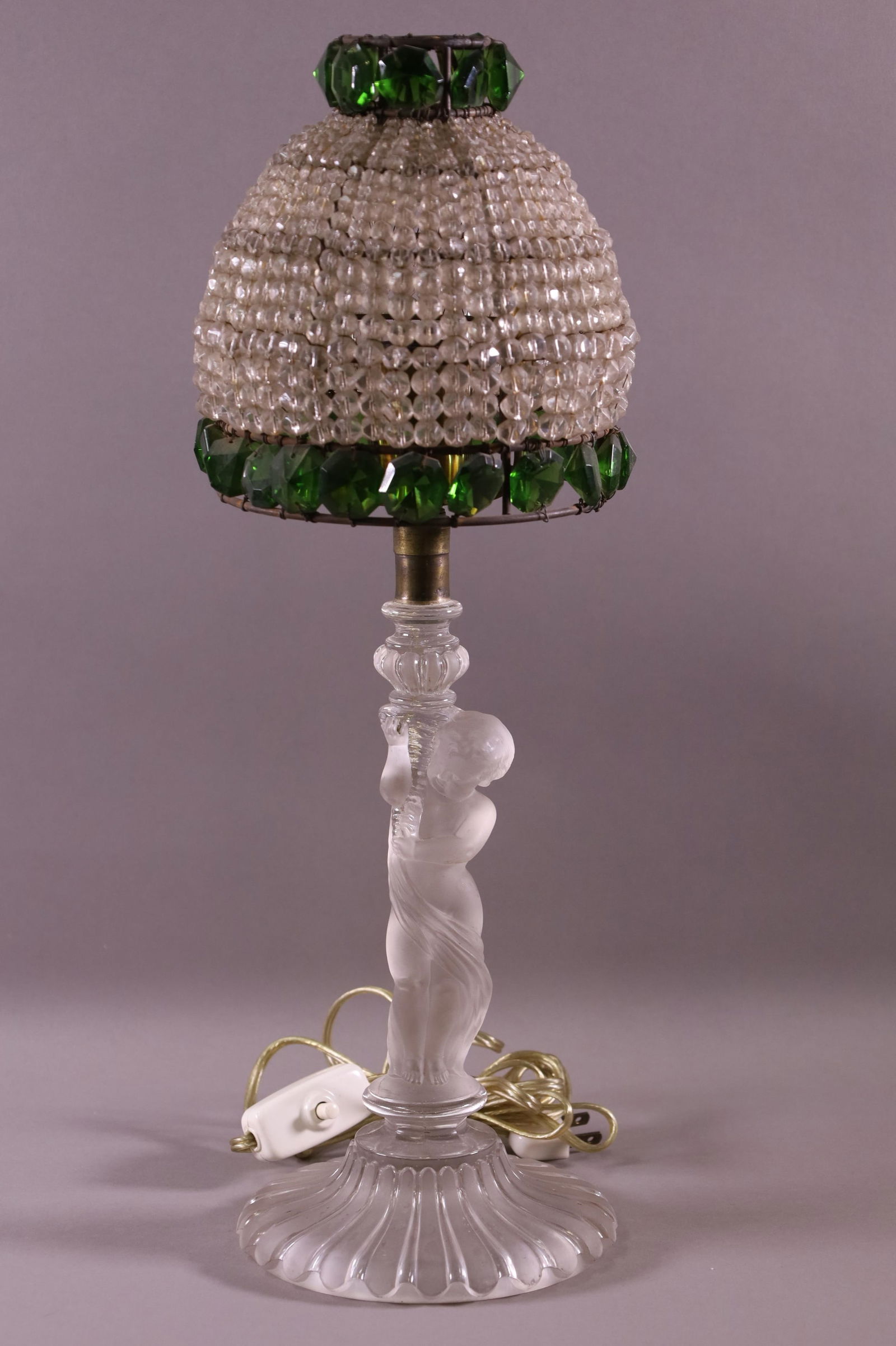 SMALL BACCARAT CRYSTAL LAMP (1 of 3)