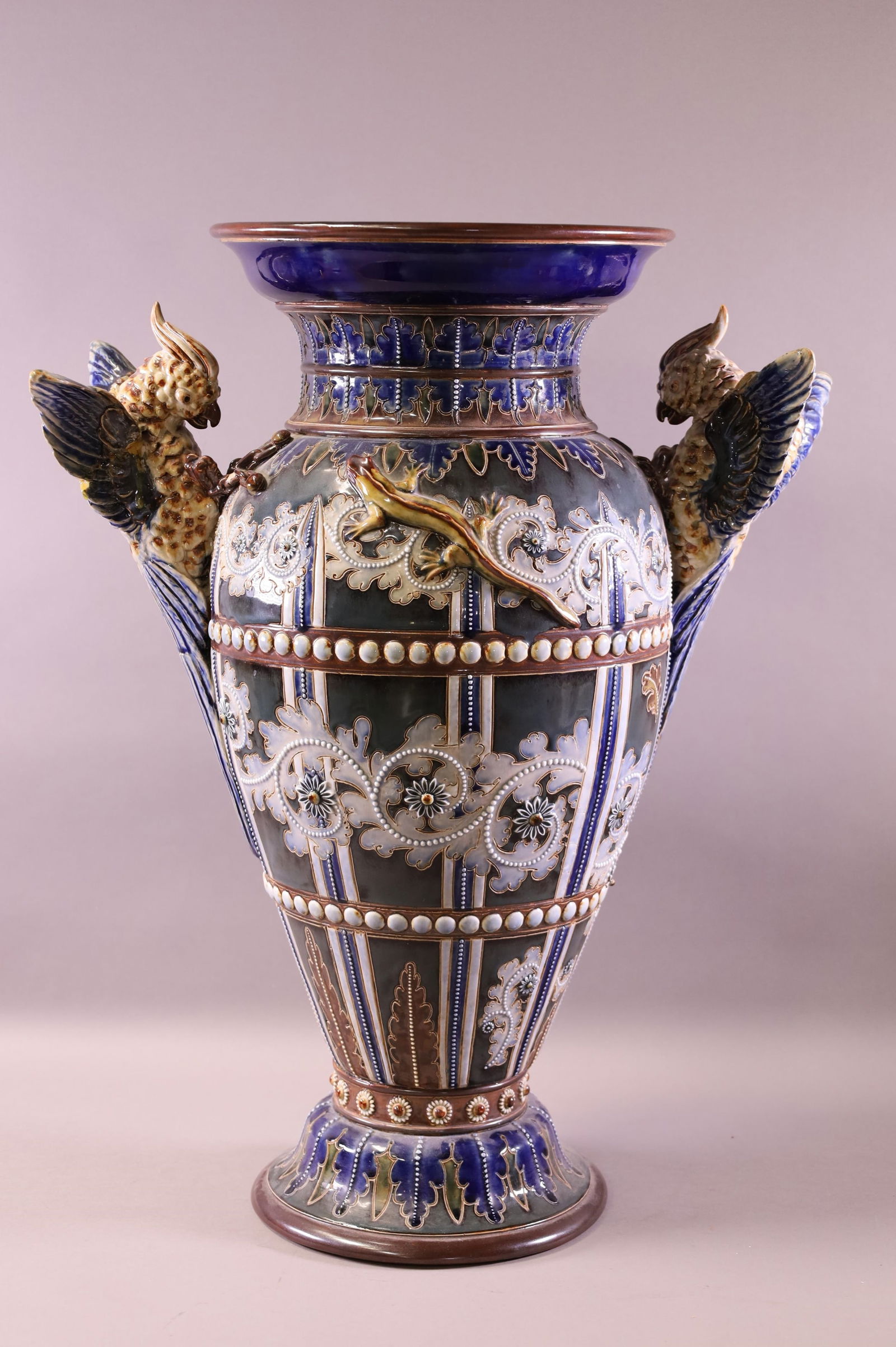 ROYAL DOULTON STYLE FLOOR VASE (1 of 6)