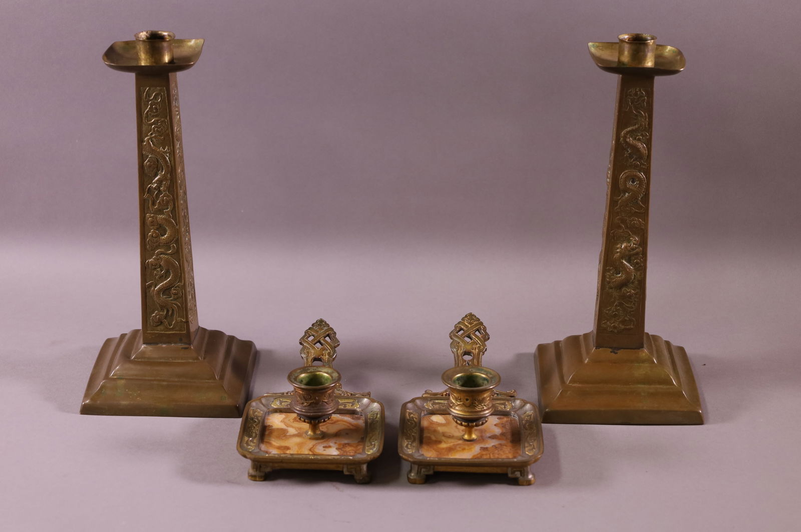 2 PAIRS OF CANDLESTICKS (1 of 5)