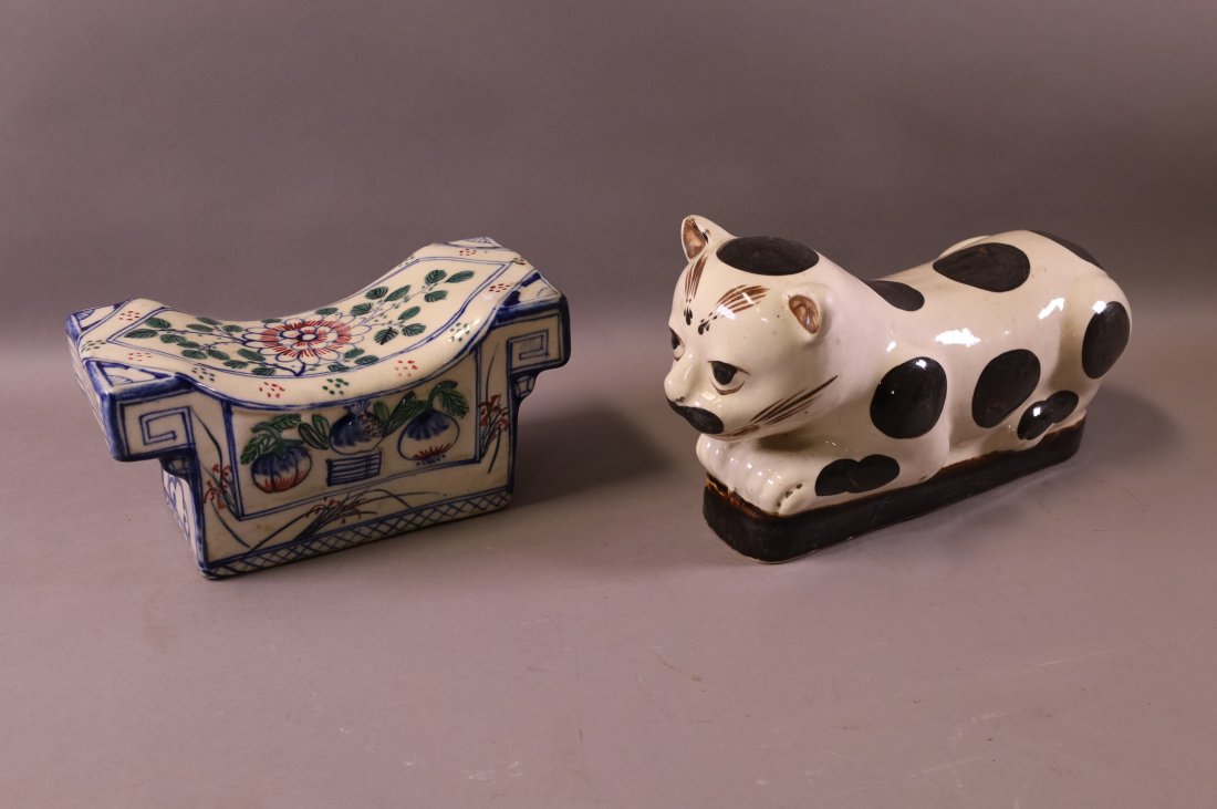 TWO CHINESE PILLOWS (1 of 3)