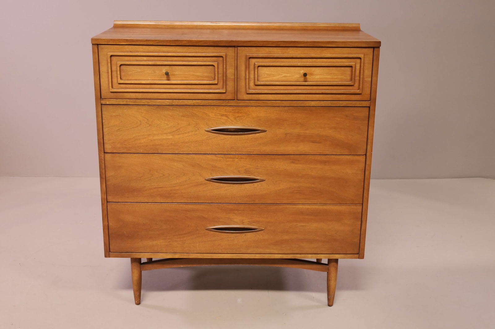 MID CENTURY BROYHILL SCULPTURA HIGHBOY (1 of 4)