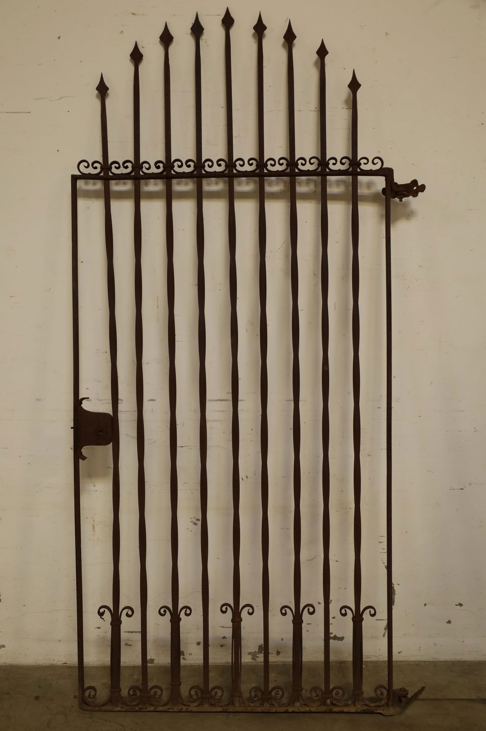Antique Iron Gate Auction