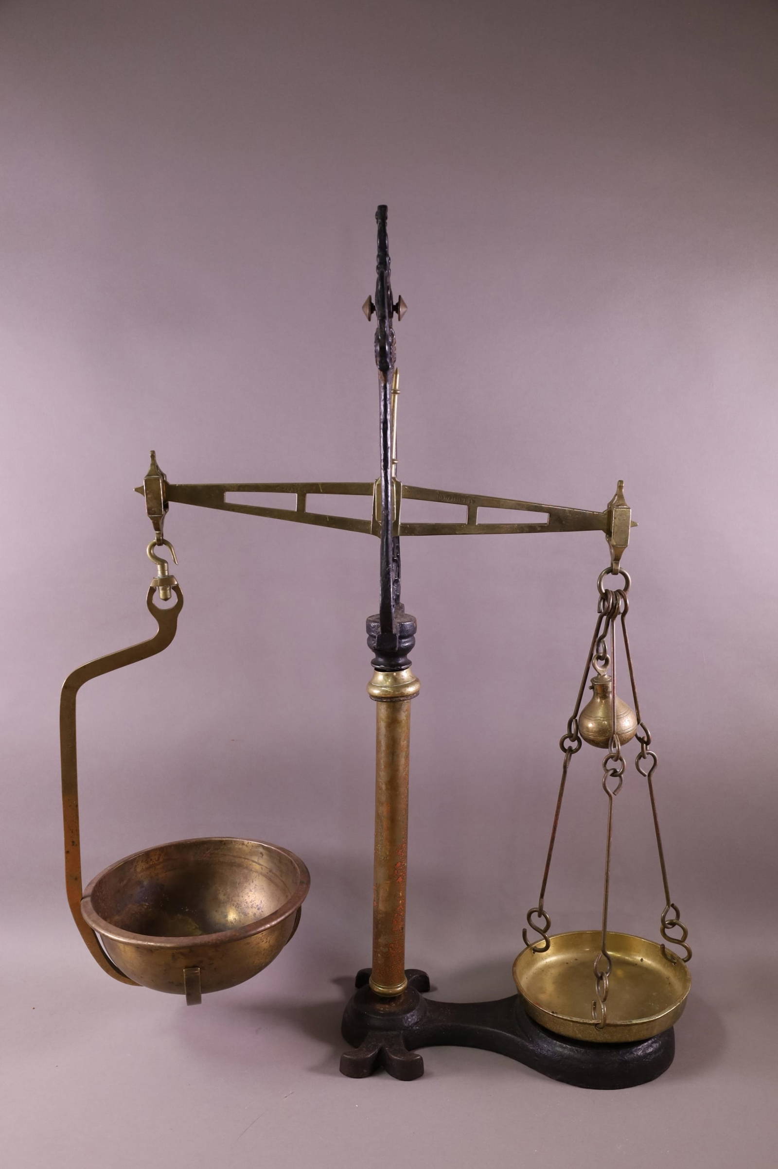Antique Brass Scale Auction