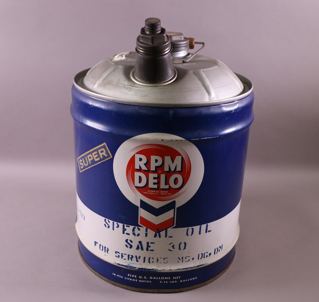 Chevron Oil Can