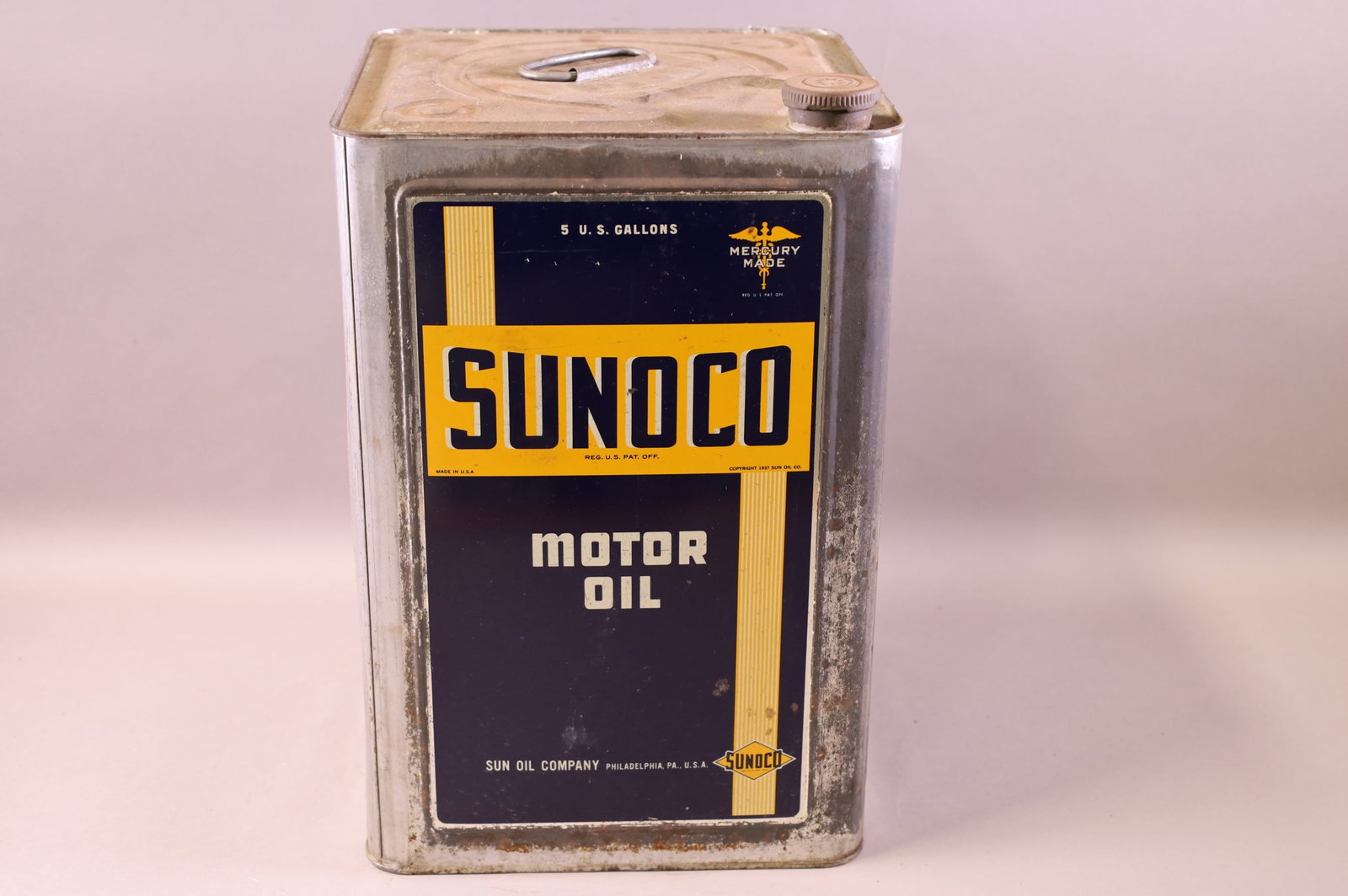 SUNOCO OIL CAN (1 of 2)