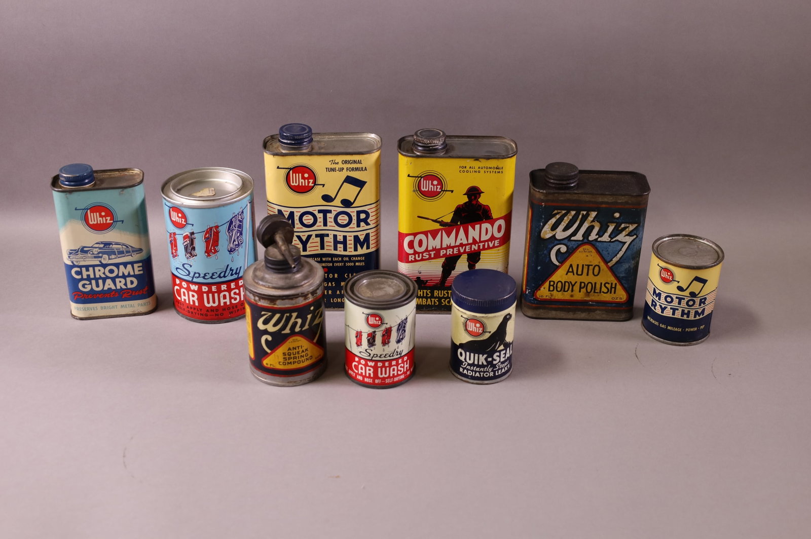 NINE WHIZ CANS (1 of 3)