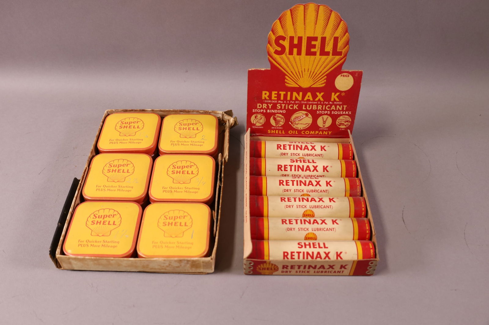 TWO SHELL COUNTER DISPLAYS (1 of 3)