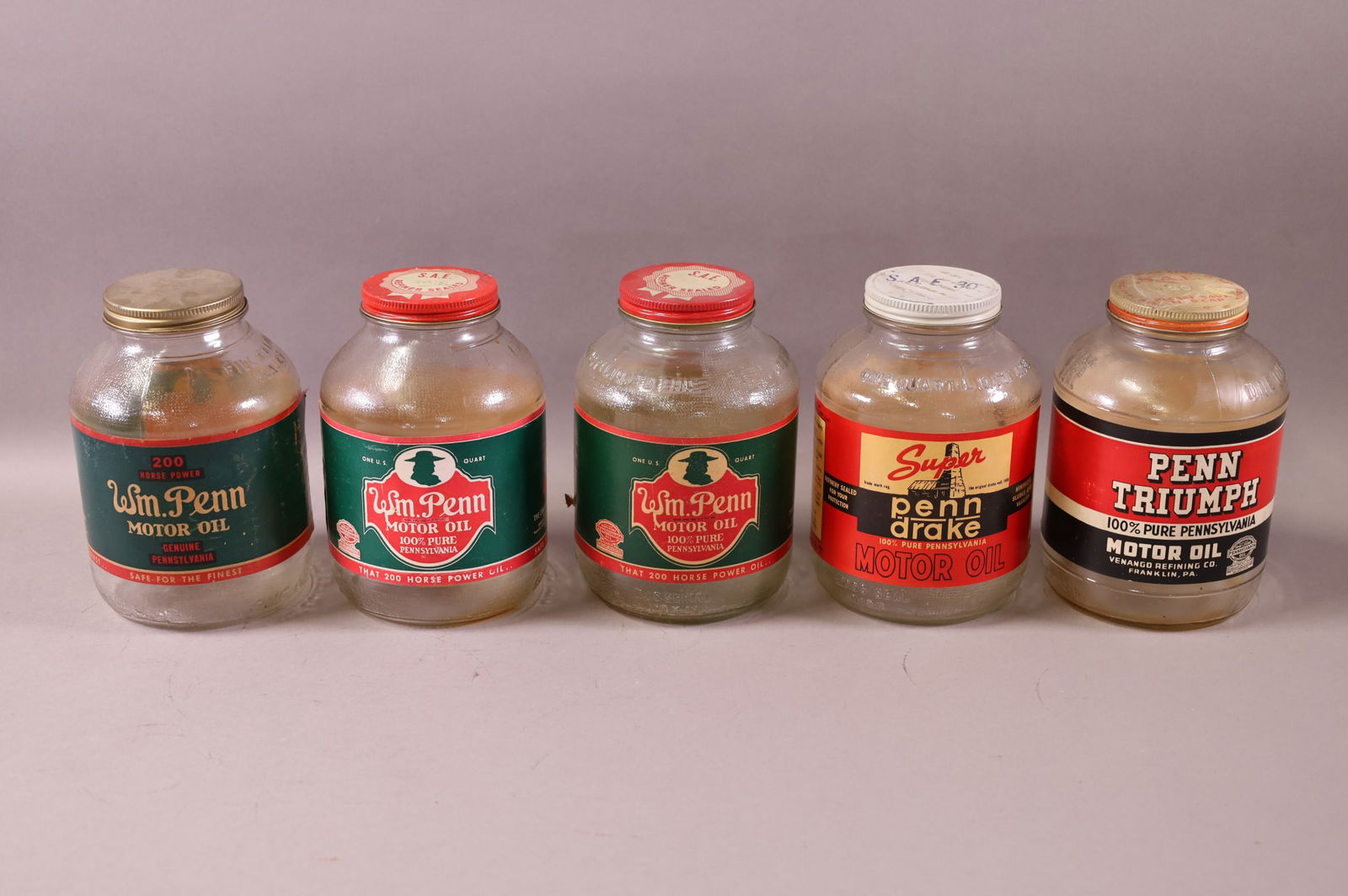 FIVE QUART OIL JARS (1 of 3)