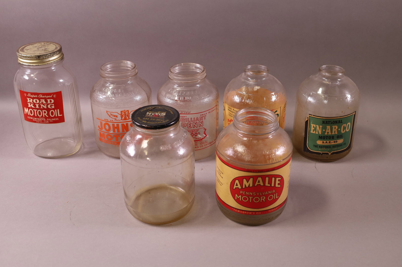 SEVEN OIL JARS (1 of 4)