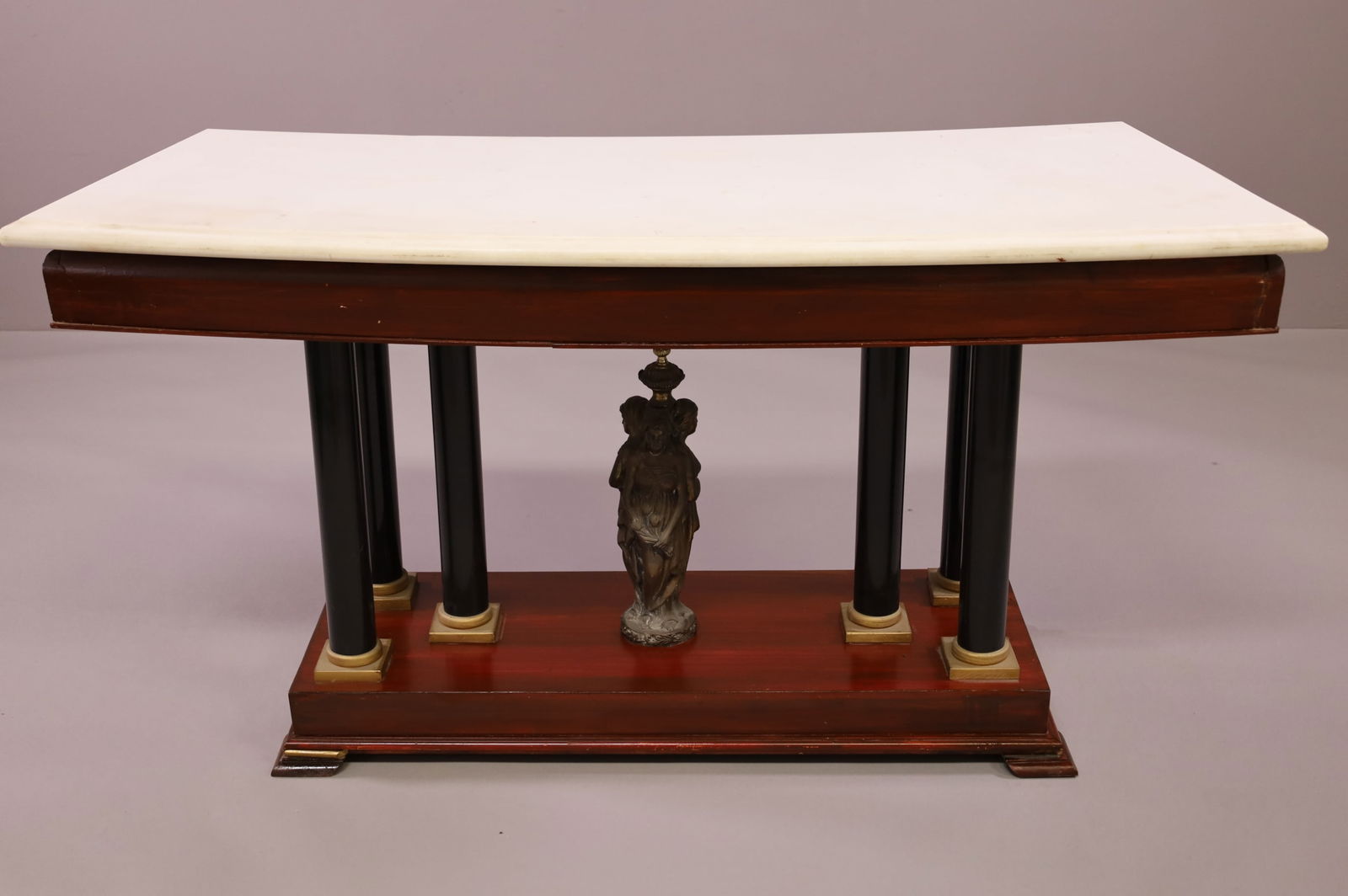 FRENCH STYLE MARBLE TOP CONSOLE (1 of 4)